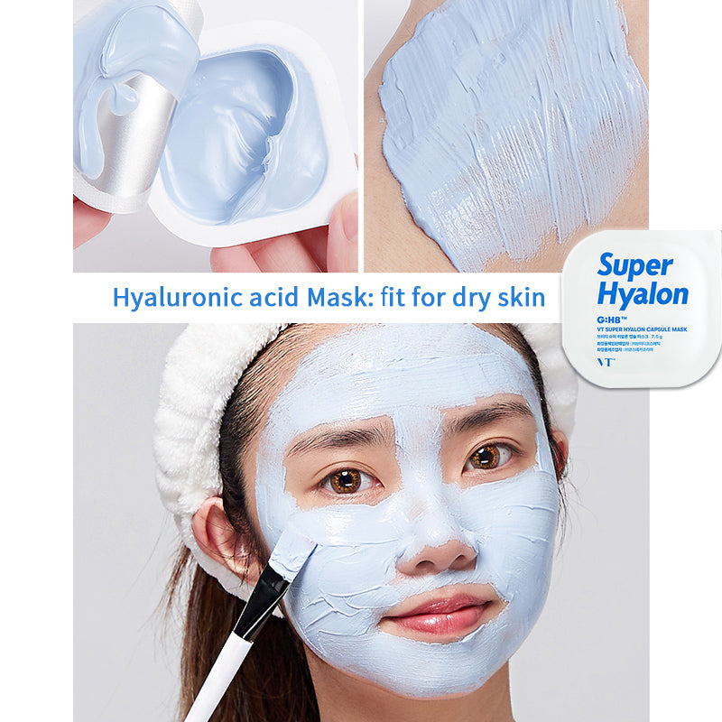 Korean VT CICA Capsule Clay Mask - Golden Honey / Centella / Hyaluronic acid