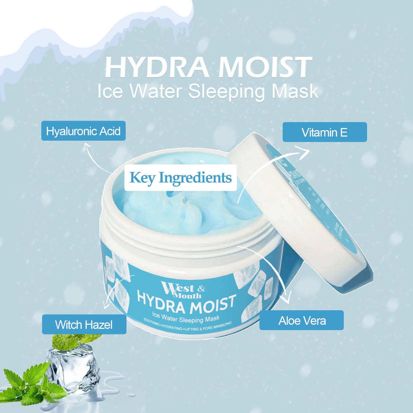 West & Month Hydra Moist Deep Cleansing and Ultra hydrating Face Mask