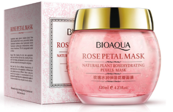 BIOAQUA Rose Petal Face Mask – Hydrate, Soothe & Glow Naturally