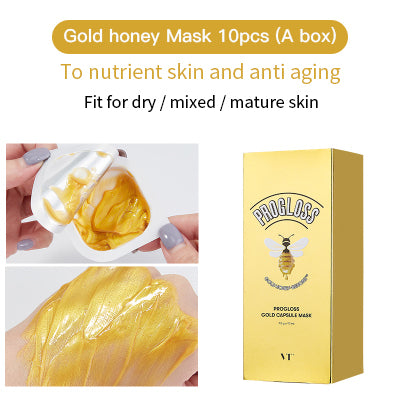 Korean VT CICA Capsule Clay Mask - Golden Honey / Centella / Hyaluronic acid