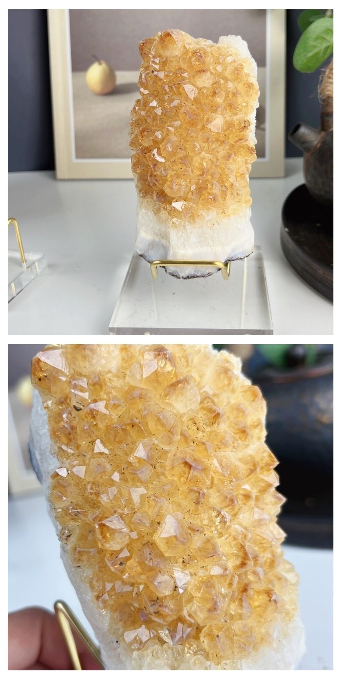 Brazilian Citrine Cluster