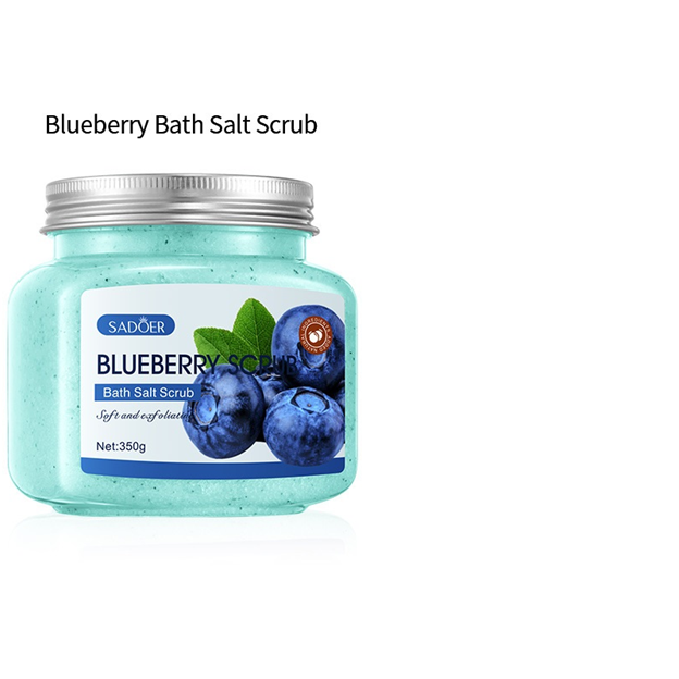 Exfoliating Fruit Bath Salt Scrub
