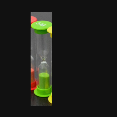6 Color Timer Hourglass Glass Creative Furnishings