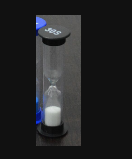 6 Color Timer Hourglass Glass Creative Furnishings
