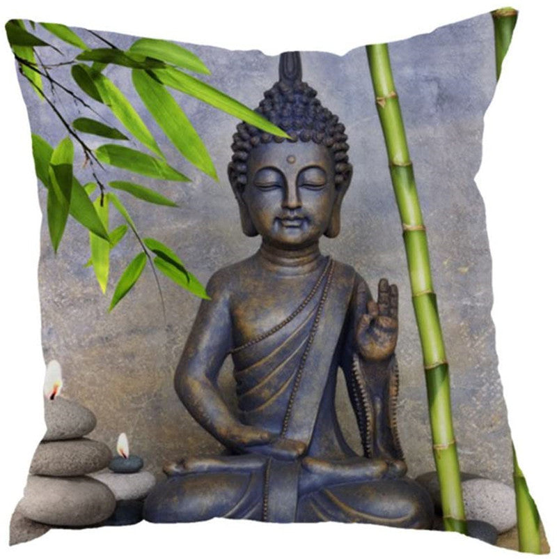 Meditative Cushion Cover Without Cushion
