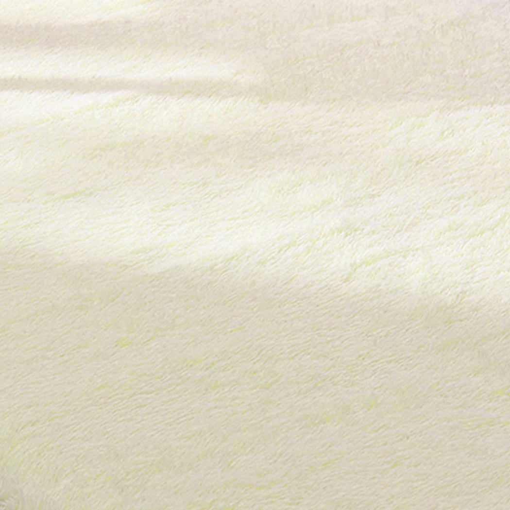 Marlow Floor Mat Rugs Shaggy Rug Area Carpet Large Soft Mats 300x200cm Cream
