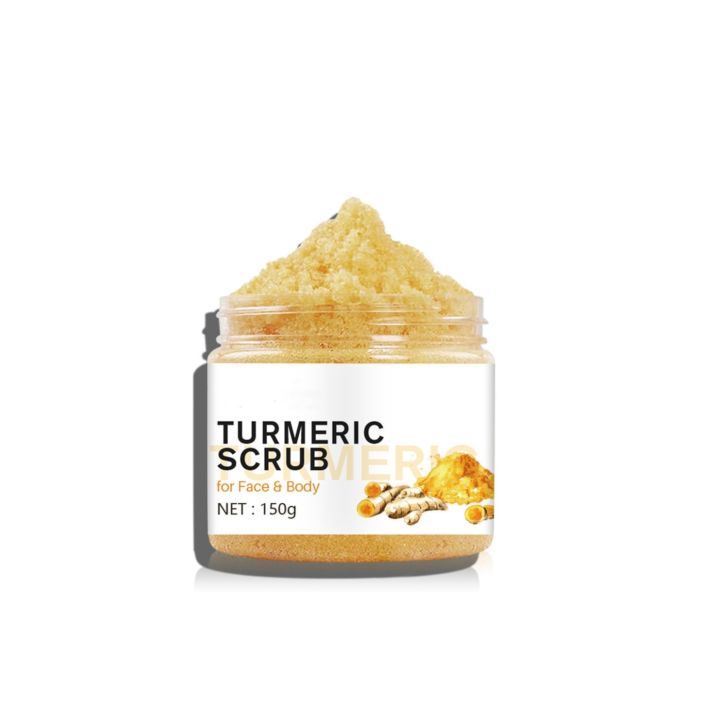 Turmeric Scrub Softens Body and Face