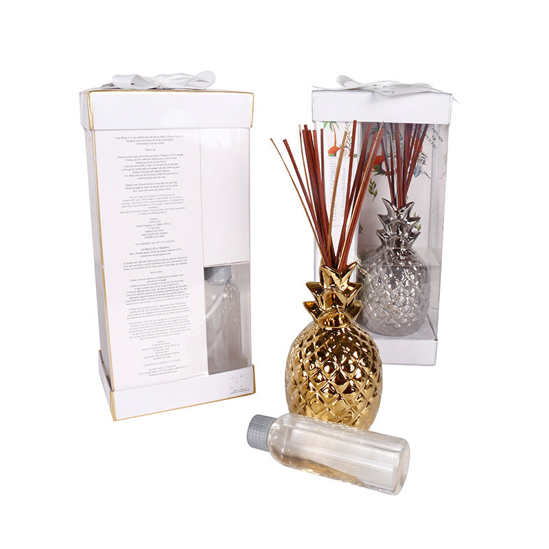 Pineapple ceramic bottle fragrance