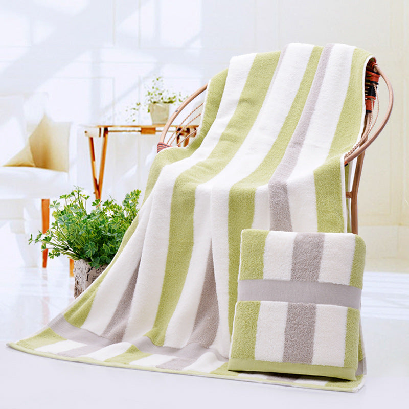 Household Simple Large Size Cotton Bath Towel