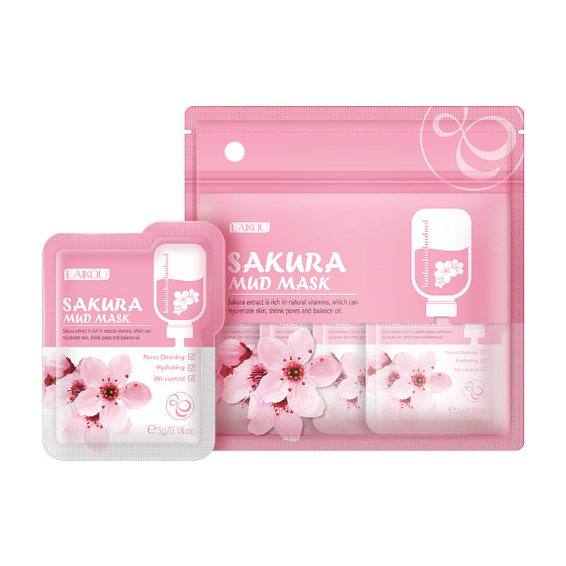 Laiko Matcha Moisturizing Mask- Matcha  Green Clay Mask & Sakura Mask