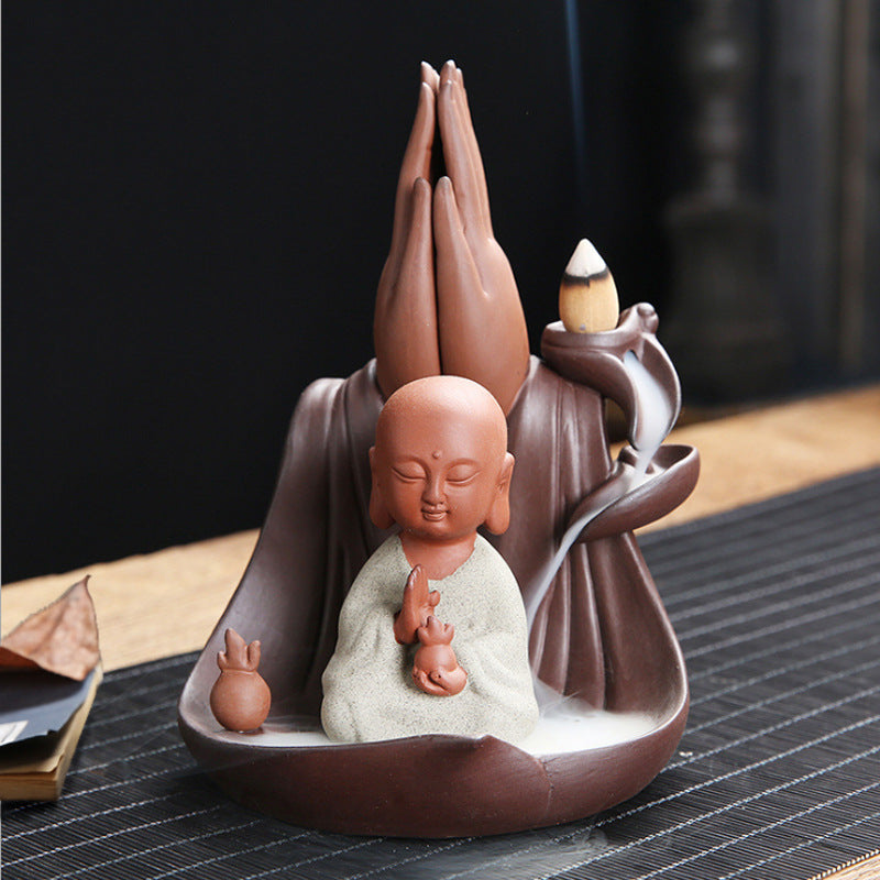 Holy Hand Guanyin - Backflow Incense Burner