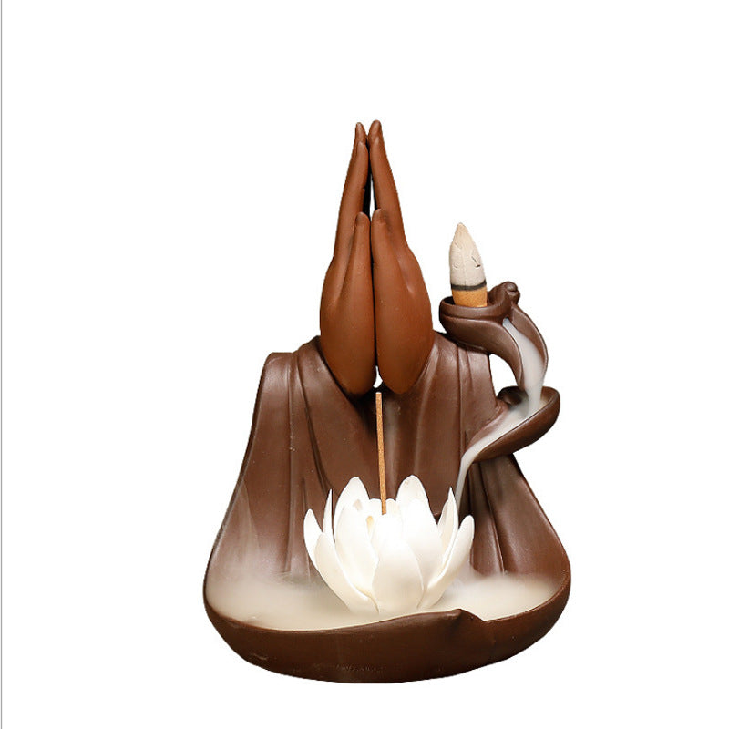 Holy Hand Guanyin - Backflow Incense Burner