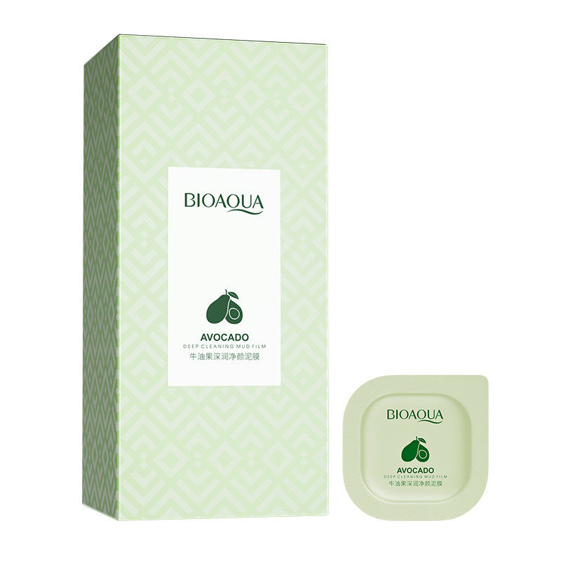 BIOAQUA Avocado Deep Cleansing and Moisturizing Mud Mask