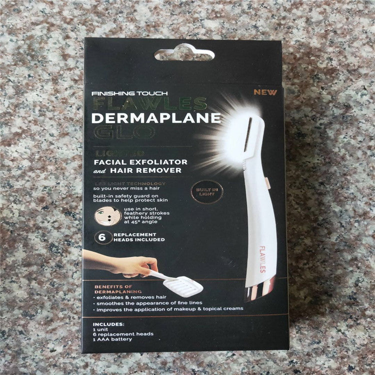 Derma Face Exfoliator for Women - Battery operated