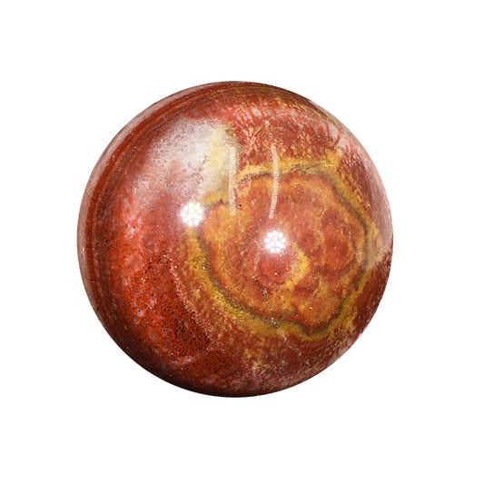 Natural Domestic Rhodolite Ball Ornaments Nepheline Mineral Rough Fitness Ball