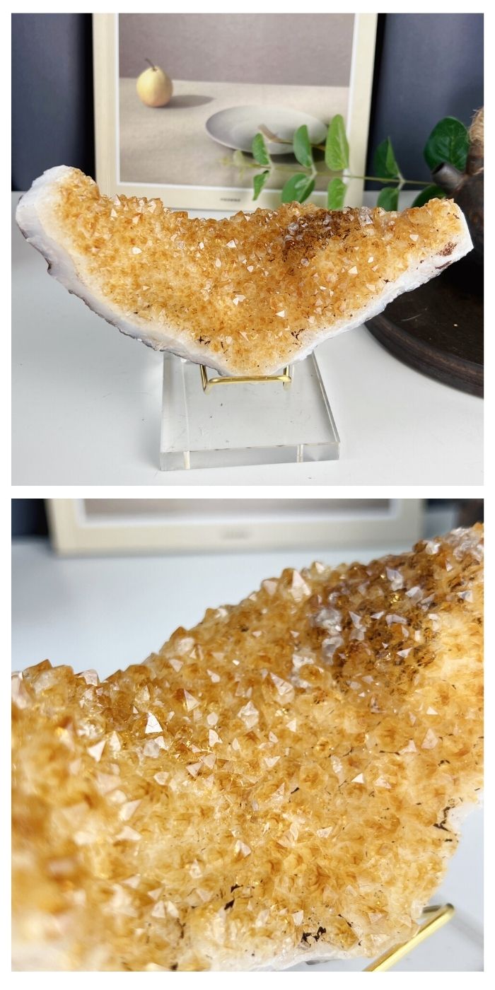 Brazilian Citrine Cluster