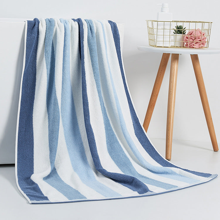 Household Simple Large Size Cotton Bath Towel