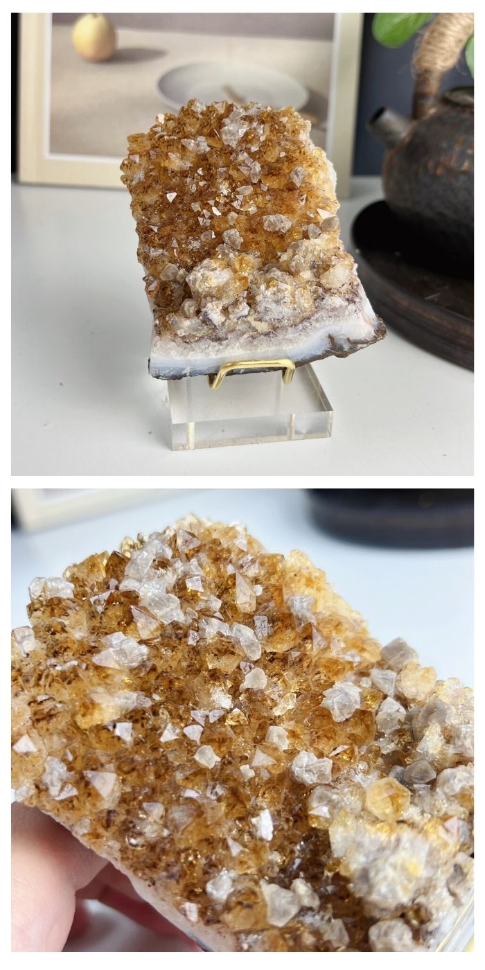 Brazilian Citrine Cluster