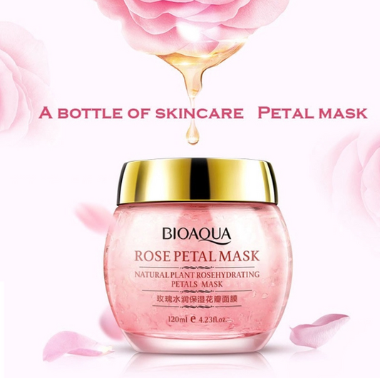 BIOAQUA Rose Petal Face Mask – Hydrate, Soothe & Glow Naturally