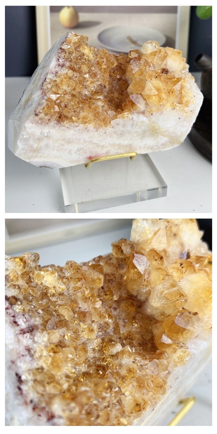 Brazilian Citrine Cluster