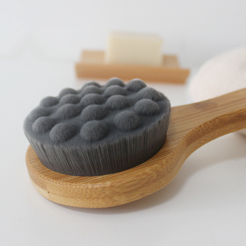 Long handle bath brush
