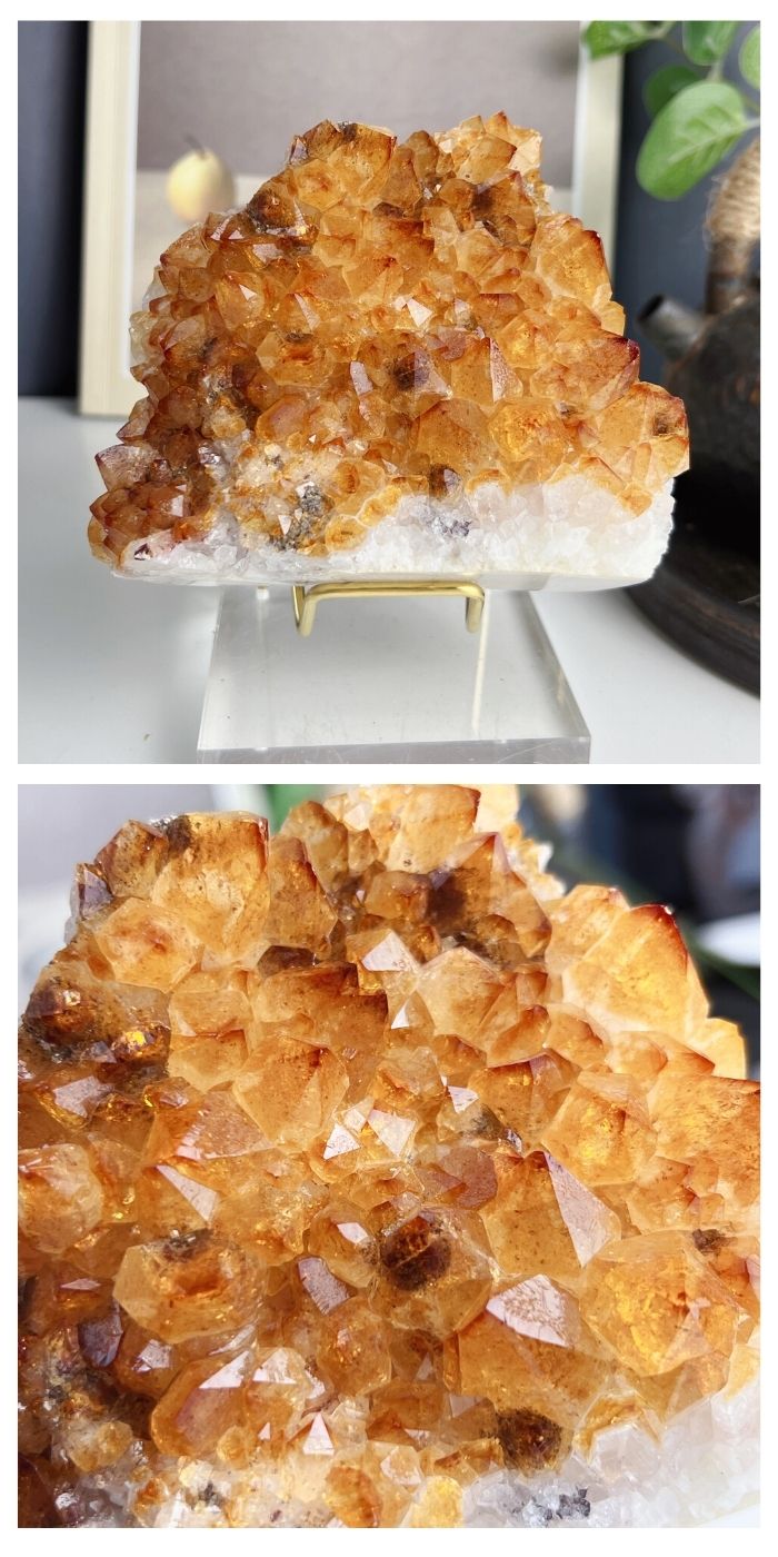 Brazilian Citrine Cluster