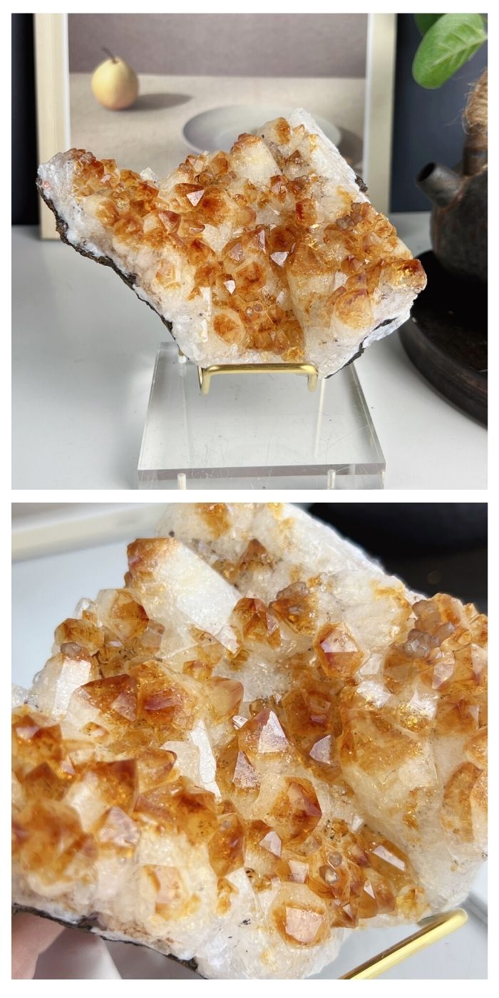 Brazilian Citrine Cluster