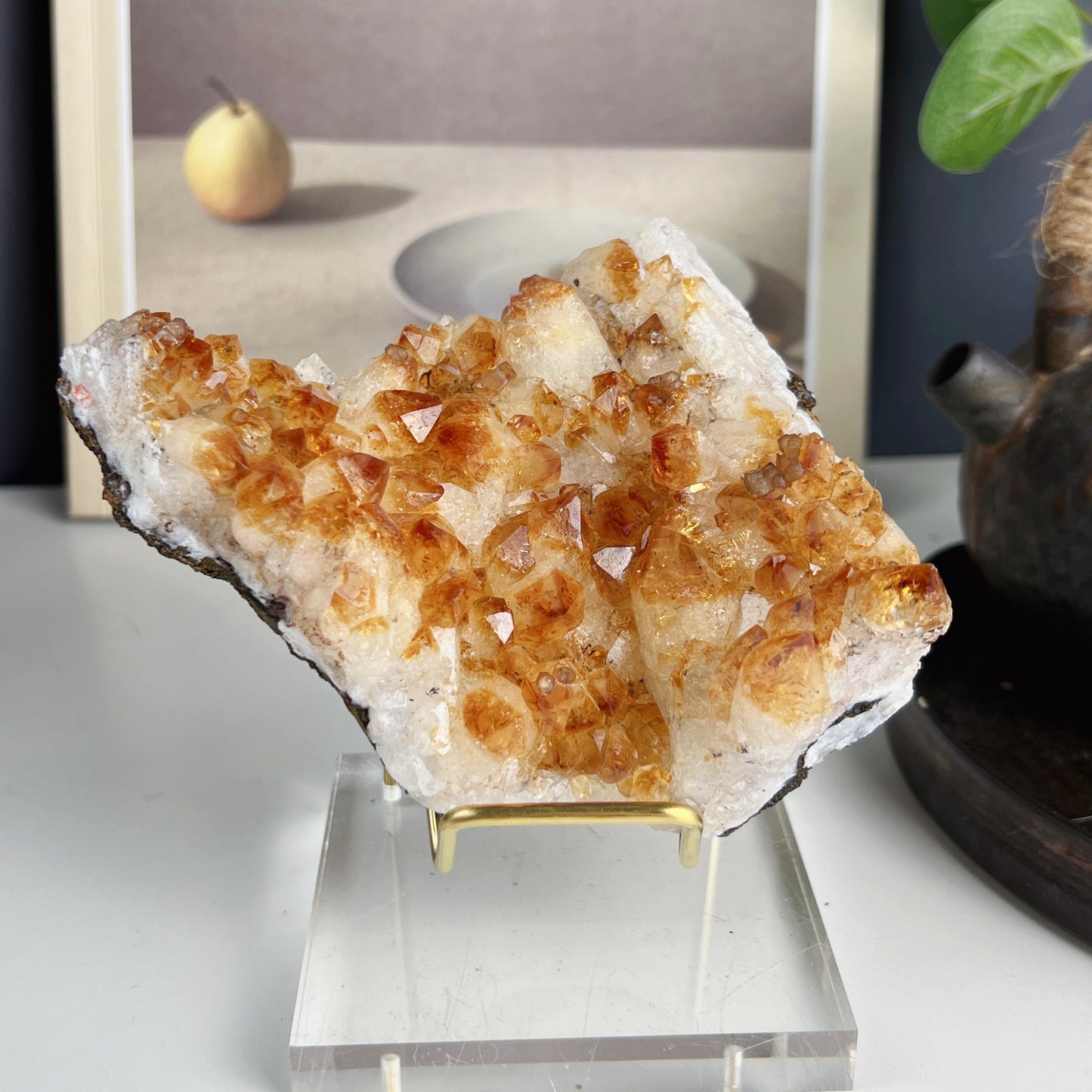 Brazilian Citrine Cluster