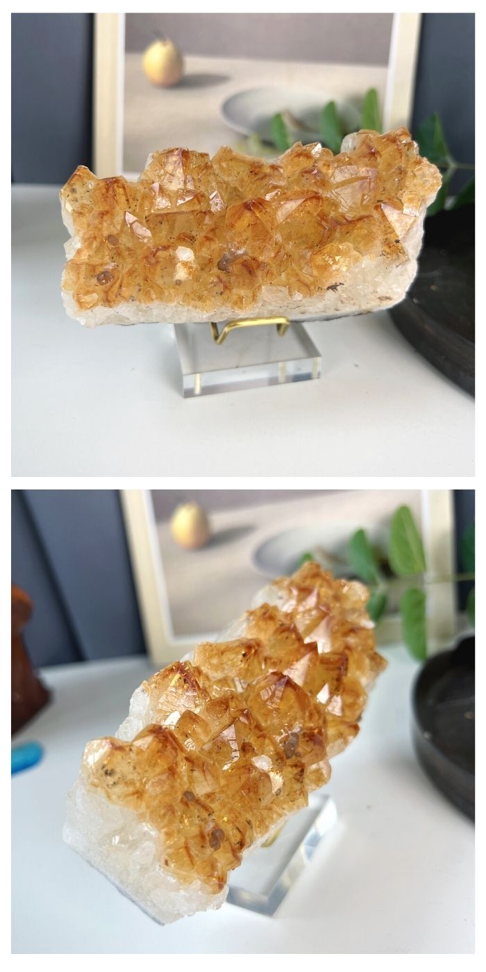 Brazilian Citrine Cluster