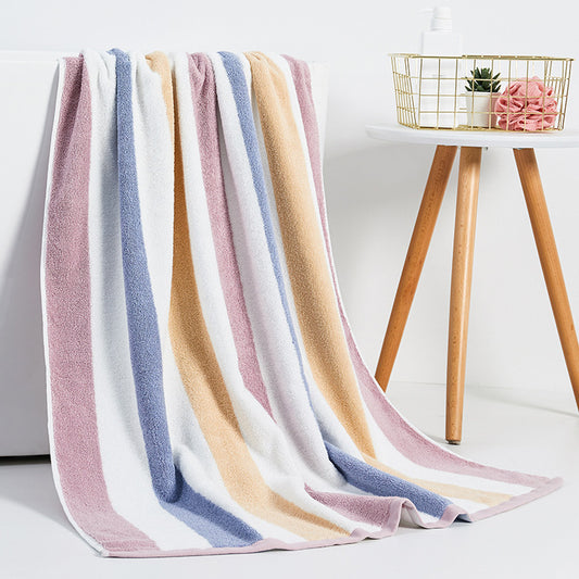 Household Simple Large Size Cotton Bath Towel