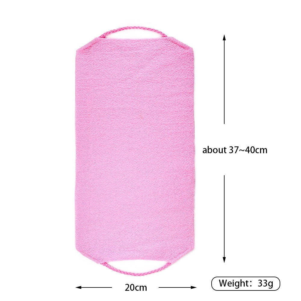 Bath Bath Rubbing Dead Skin Exfoliating With Drawstring Double-sided Strong Bath Towel Back Rub