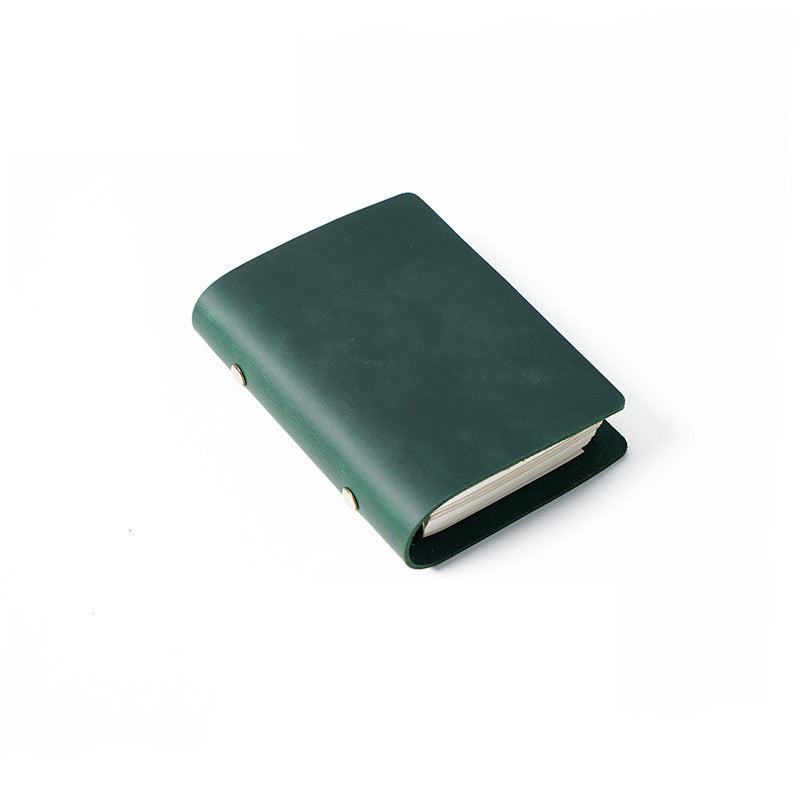 A5A6A7 Handbook Binder Vintage Leather Notepad Diary