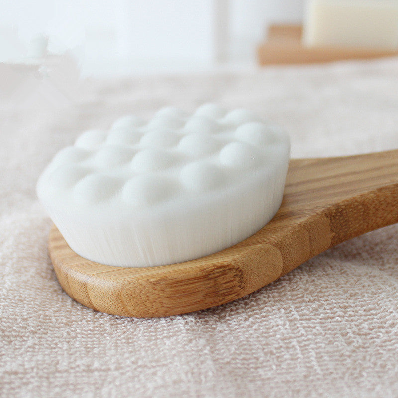Long handle bath brush