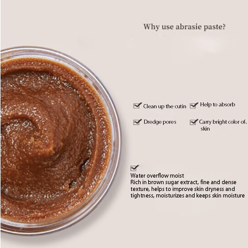 Brown sugar exfoliating scrub deep cleans pores