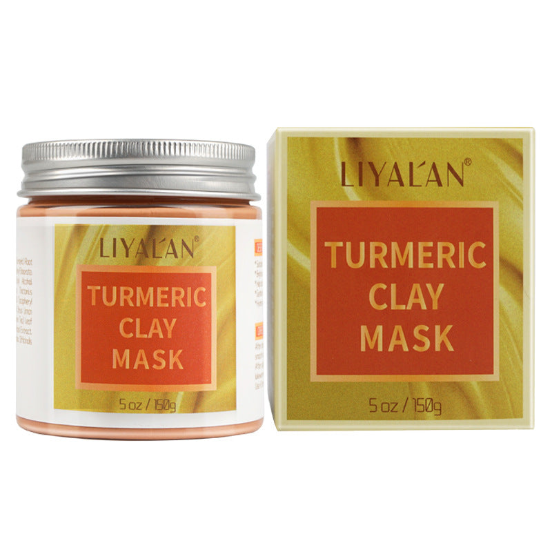 LIYALAN - Turmeric Mud Mask – Brighten, Purify & Nourish Your Skin Naturally