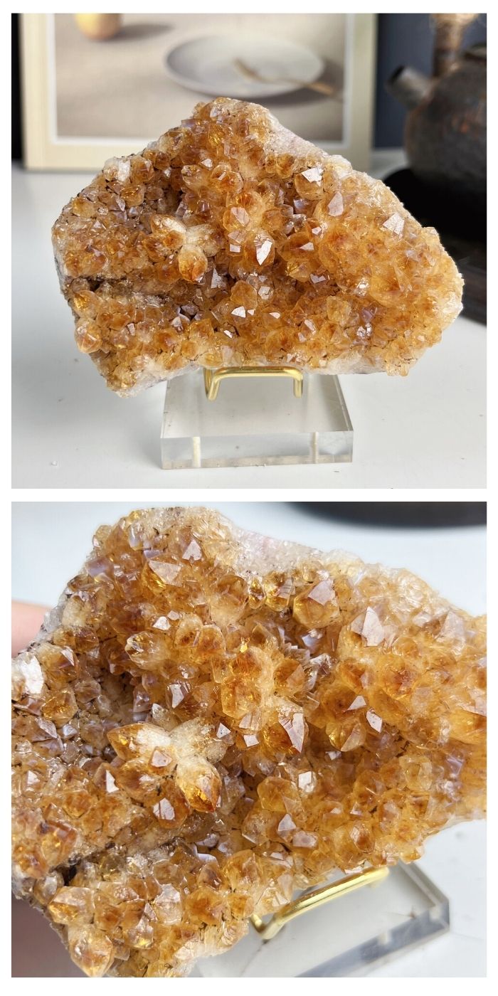 Brazilian Citrine Cluster