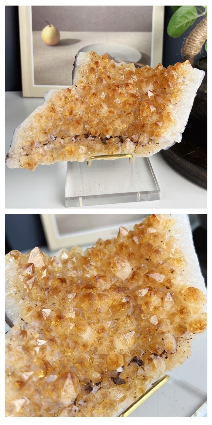 Brazilian Citrine Cluster