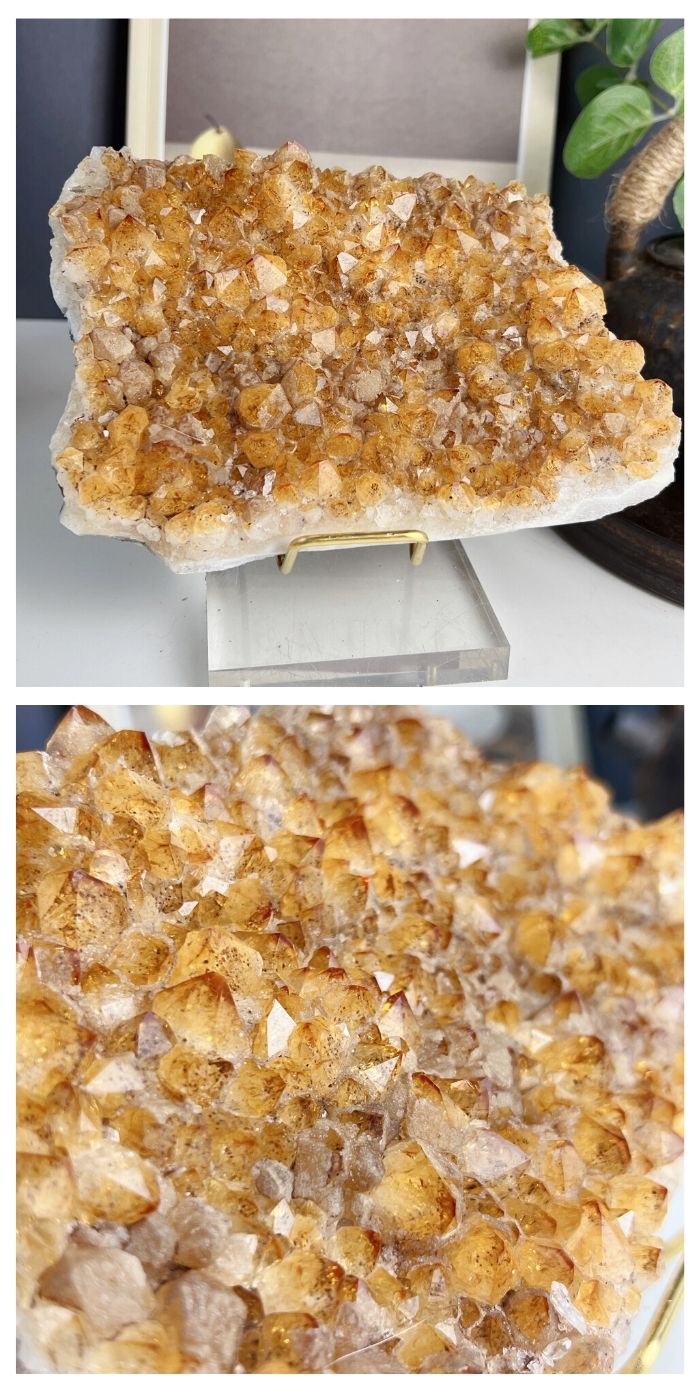 Brazilian Citrine Cluster