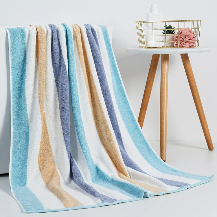 Household Simple Large Size Cotton Bath Towel