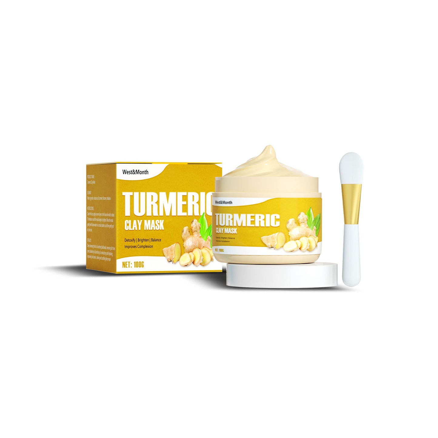 West & Month  Deep Cleansing Turmeric Mud Mask