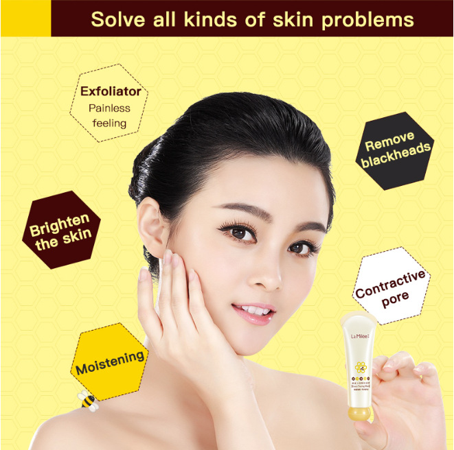 LaMille Honey Peel-Off Mask – Blackhead Removal & Deep Pore Cleansing