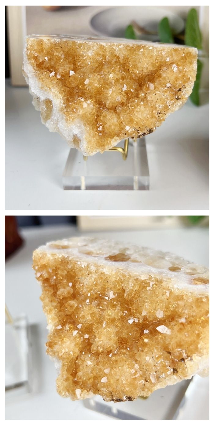 Brazilian Citrine Cluster