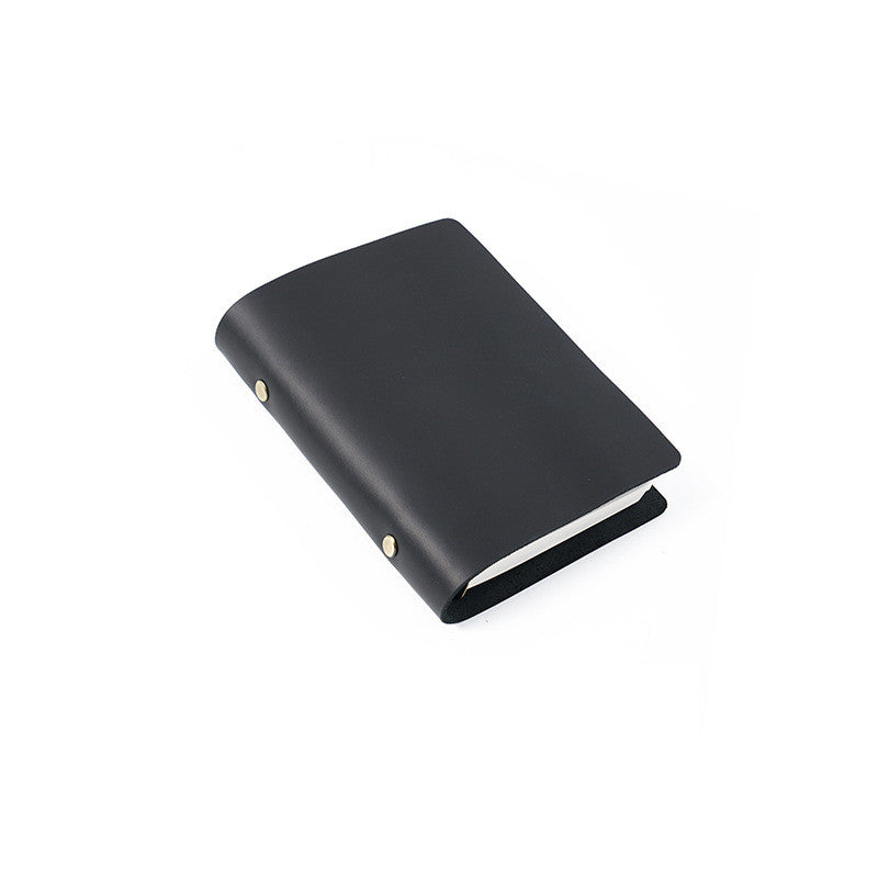 A5A6A7 Handbook Binder Vintage Leather Notepad Diary