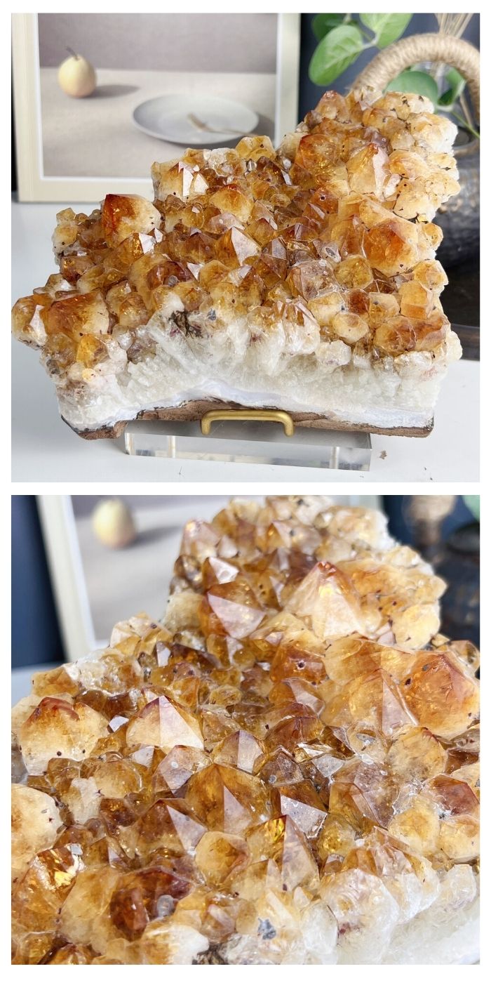 Brazilian Citrine Cluster