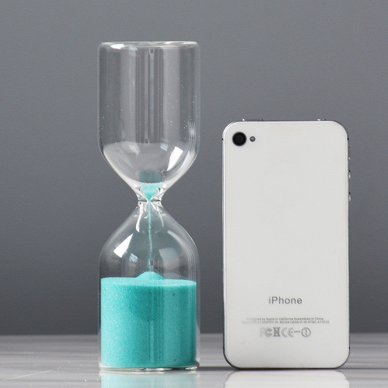 Creative Glass Hourglass Timer Ornaments