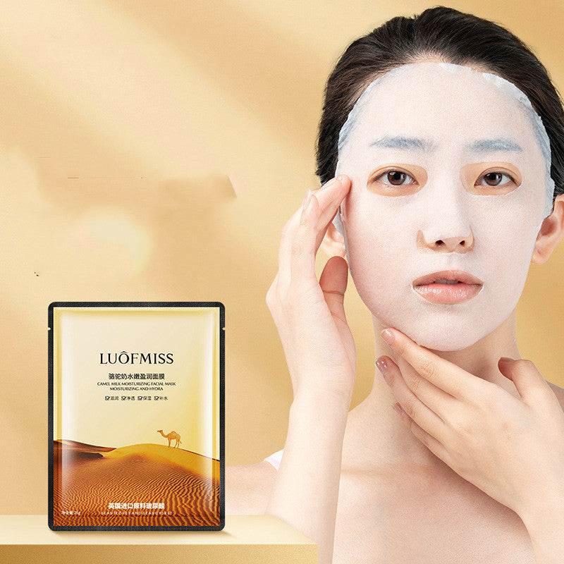 LuofMiss Camel Milk Face Mask – Deep Hydration & Radiance Boost