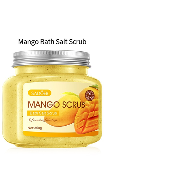 Exfoliating Fruit Bath Salt Scrub