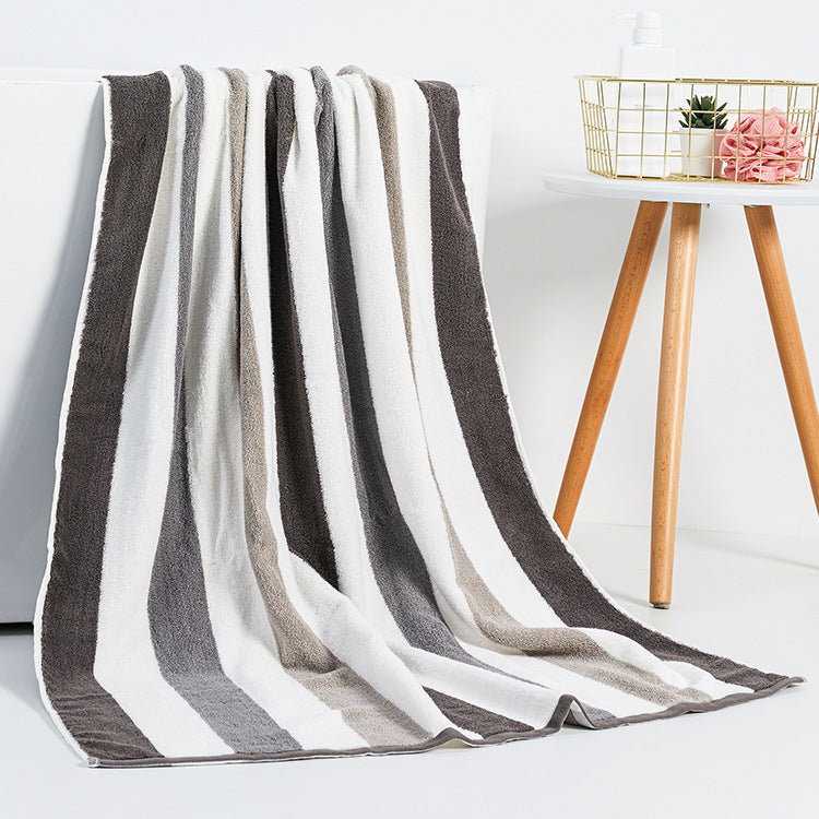 Household Simple Large Size Cotton Bath Towel