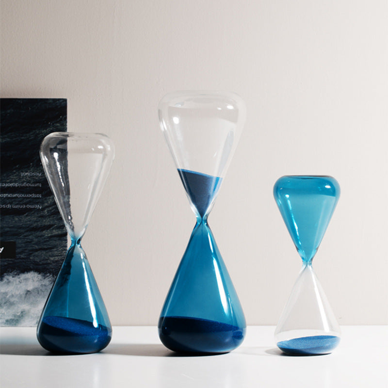 Creative Glass Hourglass Timer Ornaments