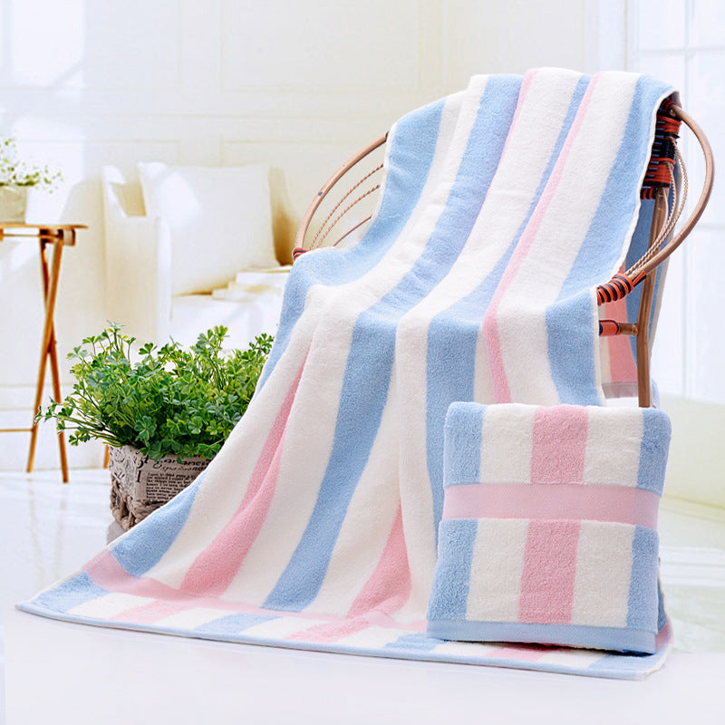 Household Simple Large Size Cotton Bath Towel